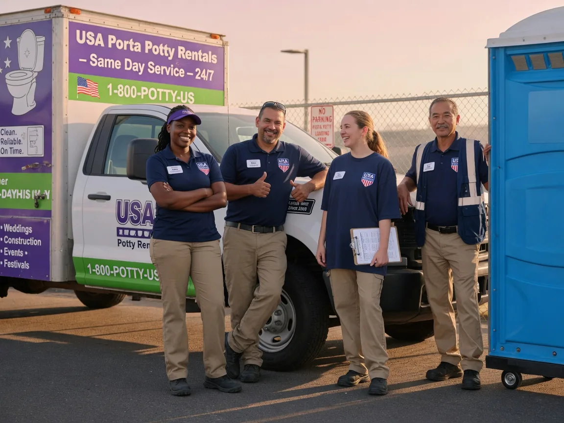 Porta Potty Rental company in Taylorsville, IN